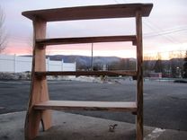 Red Oak Live Edge Slab Shelf 3 small