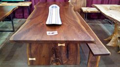Black Walnut Live Edge Dinning Table 1 small