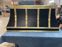 The "Hilary Black" Custom Range Hood, Blower Sold Separately // (Min. Shipping $450+) 2 small