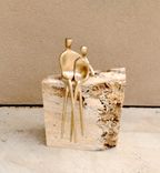 Forever Us, Bronze Sculpture Couple 3 small