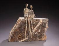 Forever Us, Bronze Sculpture Couple 4 small