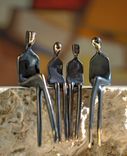 Family Of Four, Bronze Sculpture 2 small
