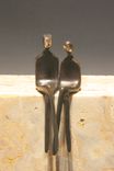 Bronze Lovers Sculpture 1 small