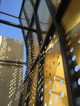 Perforated Brass & Steel Sculptural Facade 5 small