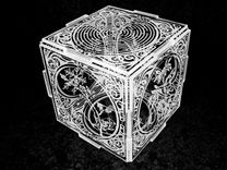Illuminated Crystal Artwork - 4 Seasons Crystal Cube 5 small