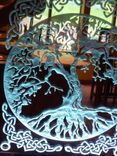 Crystal Mirror Artwork - Tree Of Life 2 small