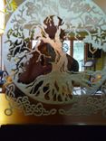 Crystal Mirror Artwork - Tree Of Life 6 small