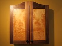 Walnut Dart Board 1 small