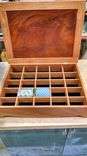Mahogany Tie Organizer 1 small