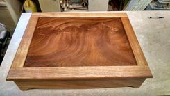 Mahogany Tie Organizer 2 small