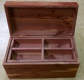 Aromatic Cedar Trinket/Jewelry Box 2 small