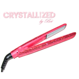 Crystallized Flat Iron Hair Straightener Styling Bling Genuine European Crystals Bedazzled 1 small