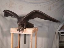 Bronze Custom Falcon In Flight 3 small