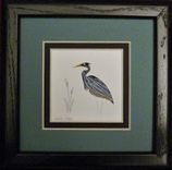 Quilled Heron Little One Wall Art 1 small