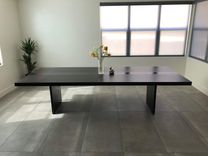 Solid Mahogany Dining Table 2 small