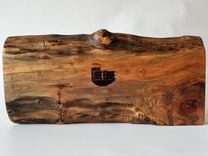 Serving Board- Charcuterie Board- Natural Wood Server- Spalted Maple- Burl- Cutting Board 4 small