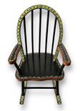 Child’S Hand Painted Rocking Chair 7 small