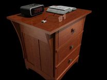 Arts & Crafts Bedside Table 2 small