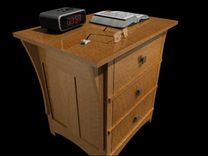 Arts & Crafts Bedside Table 1 small