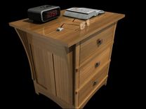 Arts & Crafts Bedside Table 4 small