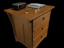 Arts & Crafts Bedside Table 5 small