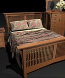 Arts & Crafts Spindle Bed 1 small