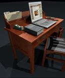 Stickley 708 Craftsman Writing Desk 3 small