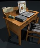 Stickley 708 Craftsman Writing Desk 4 small