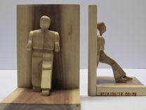 Opposing Forces Bookends 2 small