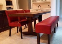 Contemporary Walnut Dining Table 5 small