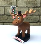 Cute Moose Koala Wedding Topper 2 small