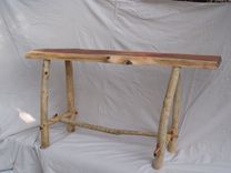 Rustic Cedar Hall Table 1 small