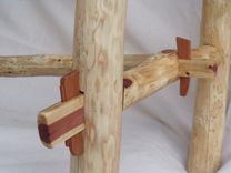 Rustic Cedar Hall Table 4 small