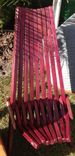 Indoor/Outdoor Wooden Slat Chair 2 small
