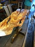 Golden Flame Tree/Copper Pod Bar Table 6 small