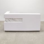 Custom Modern Reception Desk - Manhattan L-Shape Desk 4 small