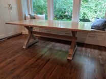 Dining Table With X-Base 1 small