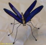 Stained Glass Dragonfly- Freestanding 5 small