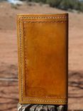 Hand Tooled Leather Roper Wallet 4 small