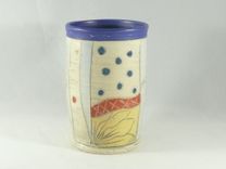 Set Of Two: Toothbrush Holders, Pencil Holders, Tumblers 5 small