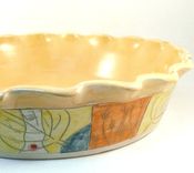 Quiche Or Tart Baking Dish, Pie Plate / Pie Baking Pan 13 small