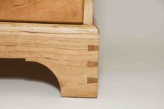 Curly Cherry Chest Of Drawers 3 small