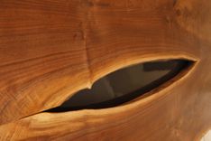 Live-Edge Walnut & Carbon Fiber Dining Table 3 small