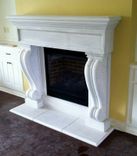 Concrete Fireplace Mantels 2 small