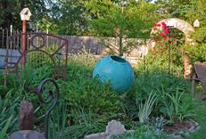 Garden Sphere Sculpture 4 small