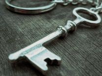 Key Ring In Sterling Silver 1 small