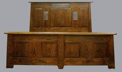 Highland King Bed, In Ash 2 small