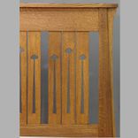 Mackintosh King Bed, Quarter Sawn Oak 10 small