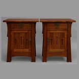 Mackintosh Keyhole End Tables/Nightstand 2 small