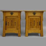 Mackintosh Keyhole End Tables/Nightstand 7 small